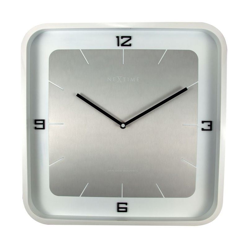 Zegar NeXtime 3518 WI 'Square Wall’