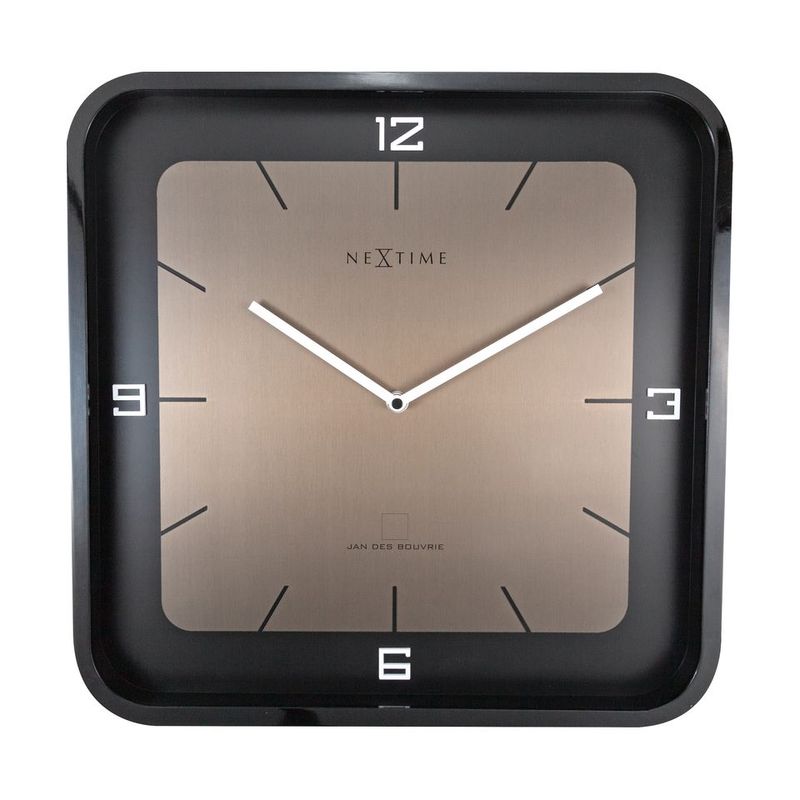 Zegar NeXtime 3518 ZW 'Square Wall’