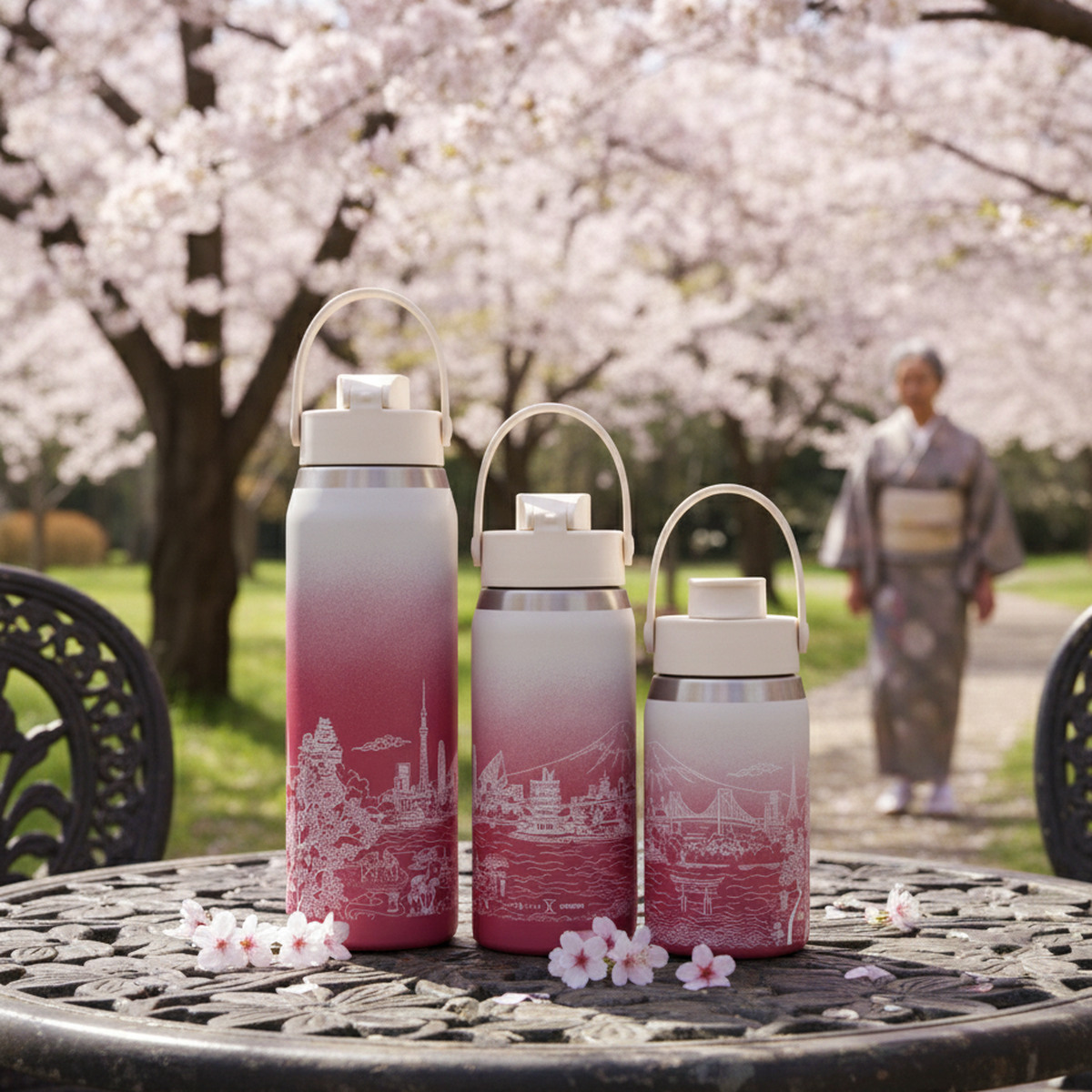 Butelka termiczna Skyline Bottle 473 ml – Japan