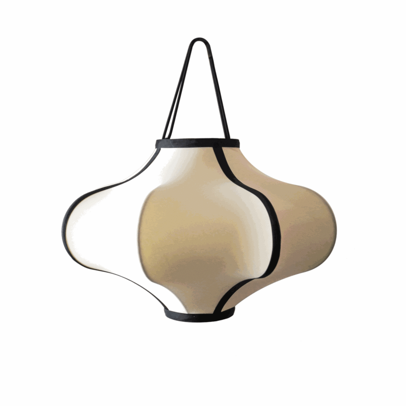 Klosz do lampy Lumi 40 cm – kremowy
