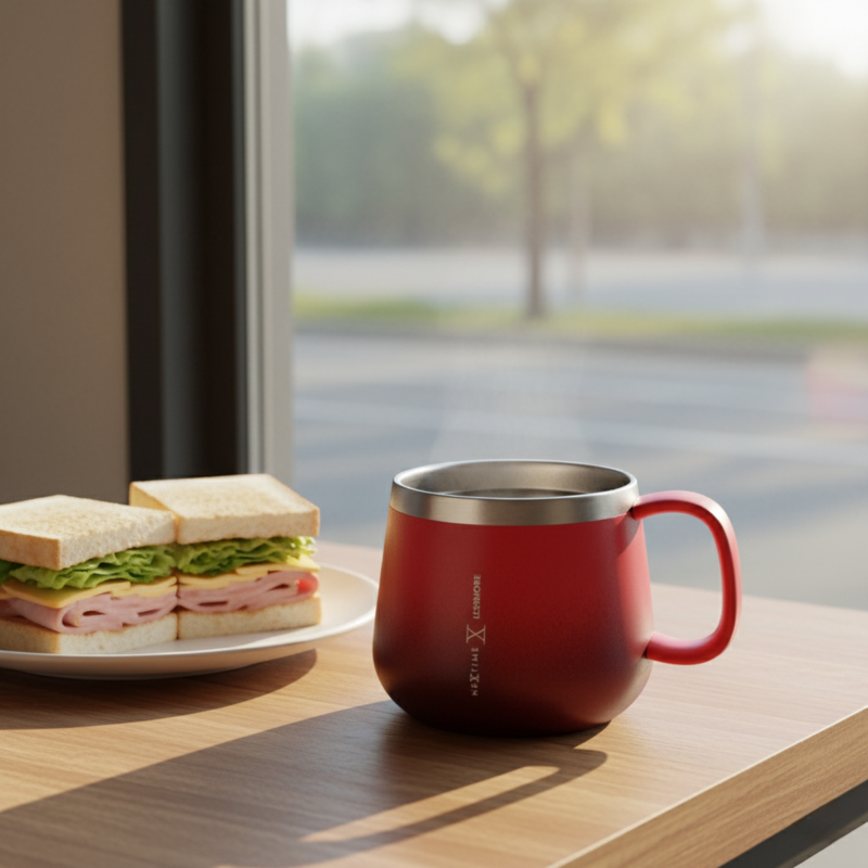 Kubek termiczny Chubby Mug 473 ml– Royal Red