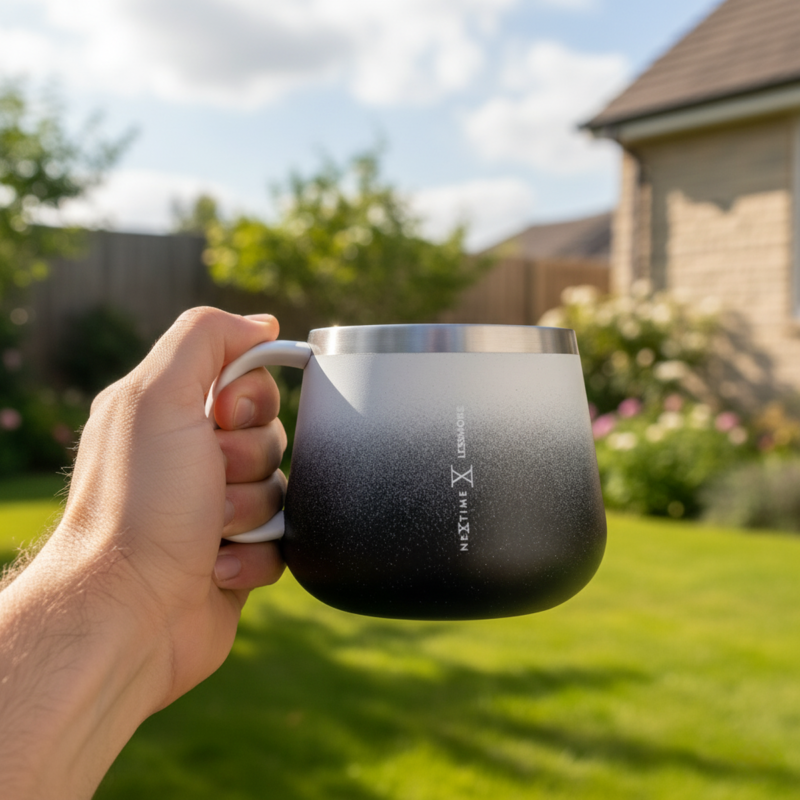 Kubek termiczny Chubby Mug 473 ml– Steel Grey